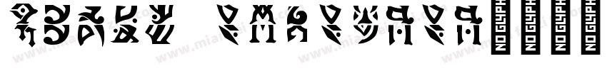 Chasm Extended字体转换